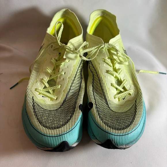 NIKE Sz 9 Zoom Vaporfly  Lightweight Running Shoes Lace Up Sneakers Performance - Picture 2 of 10